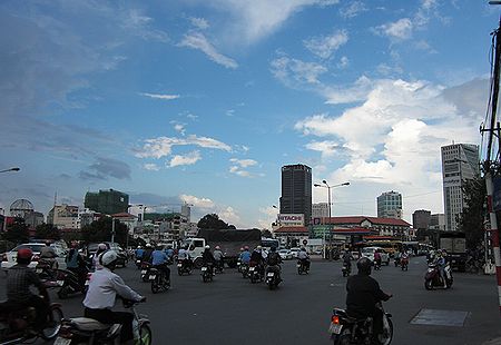 ベンダイン広場の交差点