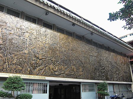 歴史博物館の壁
